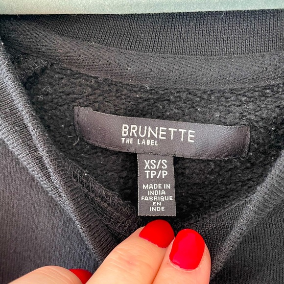 Brunette the Label crew neck sweatshirt - Picture 4 of 9